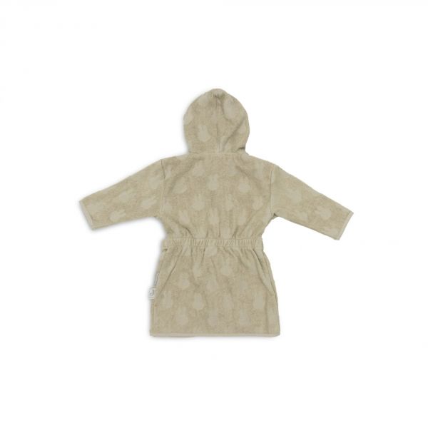 Peignoir éponge 1-2 ans Miffy Jacquard Olive