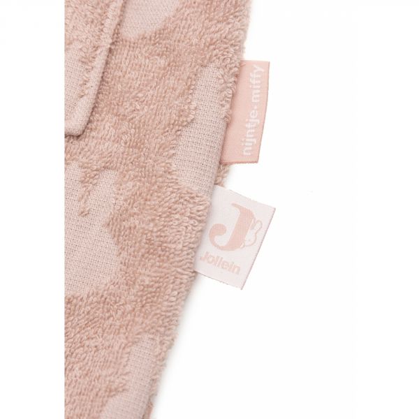 Peignoir enfant éponge 3-4 ans Miffy Jacquard Wild Rose