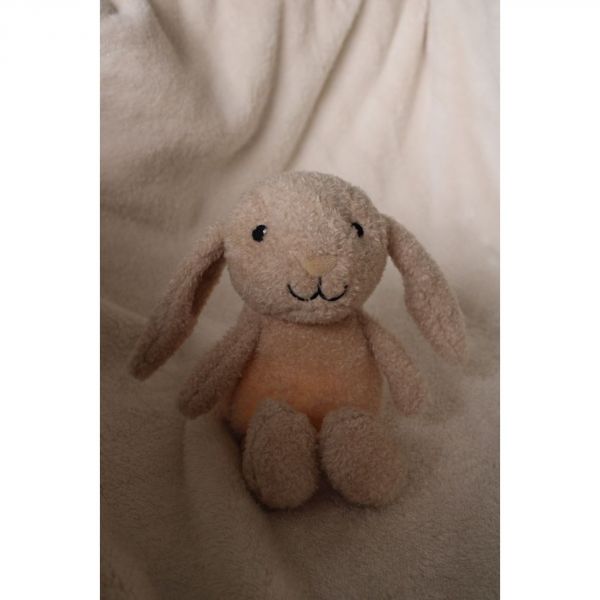 Peluche douce lumineuse Milo le lapin