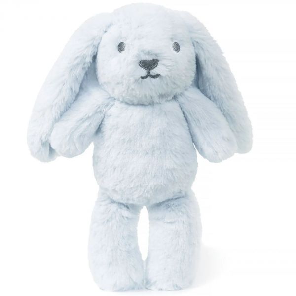 Peluche ultra douce lapin 40 cm - Bleu ciel