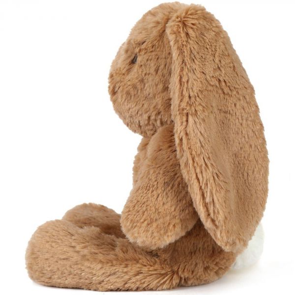 Peluche ultra douce lapin 40 cm - Caramel