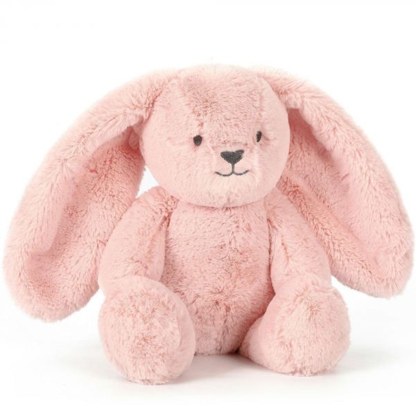 Peluche ultra douce lapin 40 cm - Rose