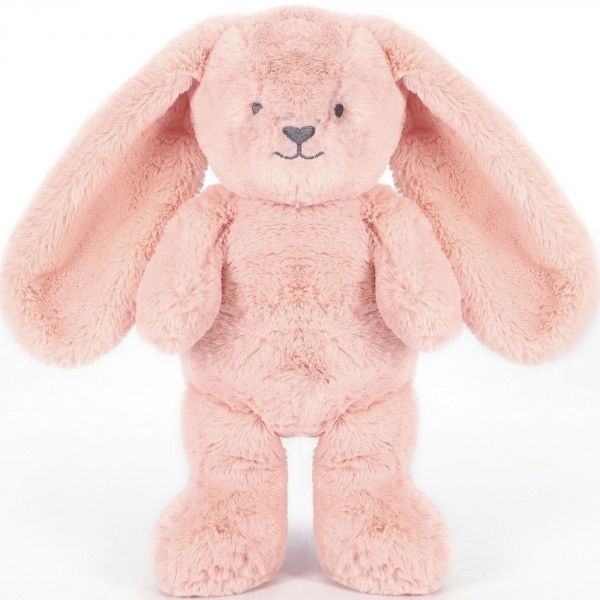 Peluche ultra douce lapin 40 cm - Rose