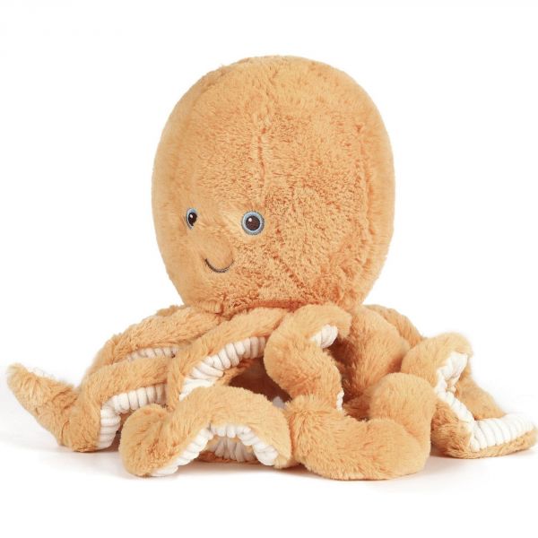 Peluche ultra douce poulpe 25 cm - Gold