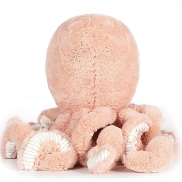 Peluche ultra douce poulpe 25 cm - Rose des sables