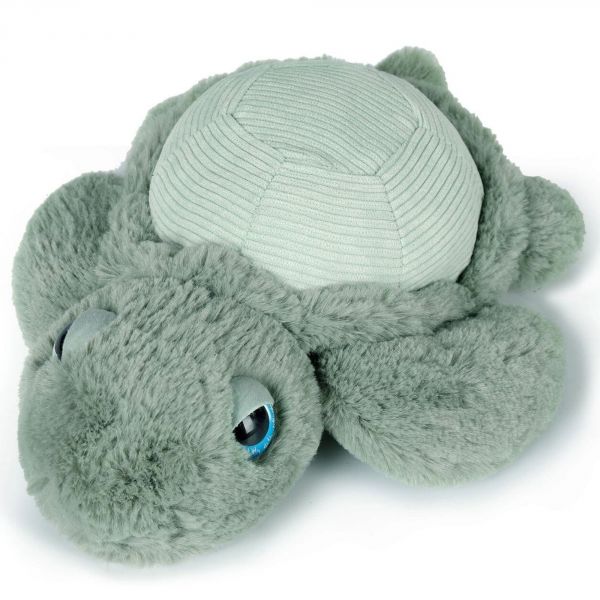 Peluche ultra douce Tortue 33 cm - Sauge