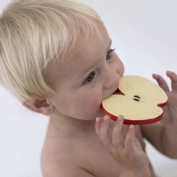 Anneau de dentition Jouet de bain Pepita la pomme