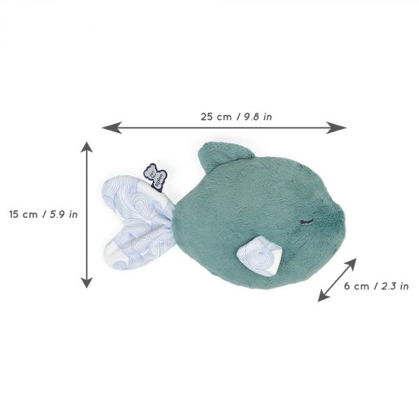 Peluche bouillotte Poisson Small