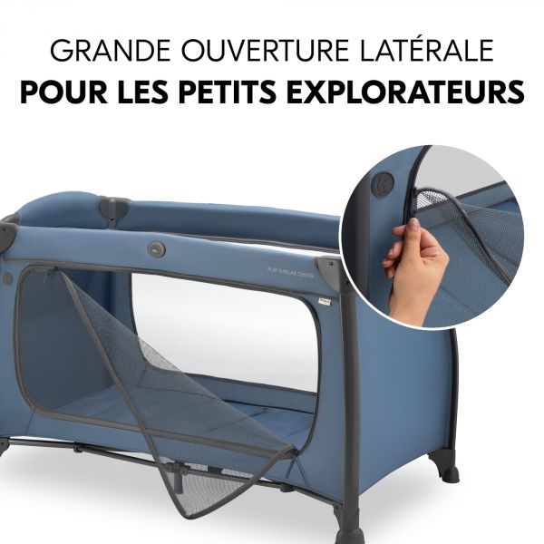 Lit parapluie 3 en 1 Sleep N Play Center Dark-Blue