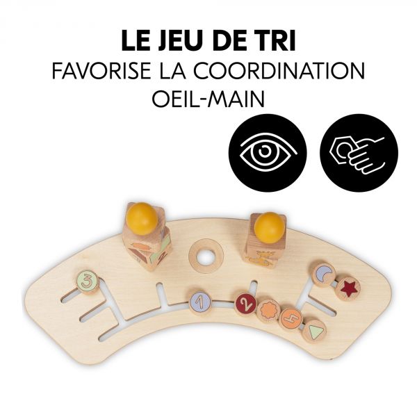 Jeux pour plateau de chaise haute en bois Play Sorting