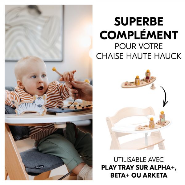 Jeux pour plateau de chaise haute en bois Play Sorting