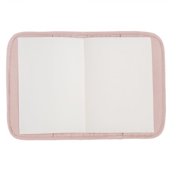 Protège carnet de santé Poema nid d'abeille Mauve Pink