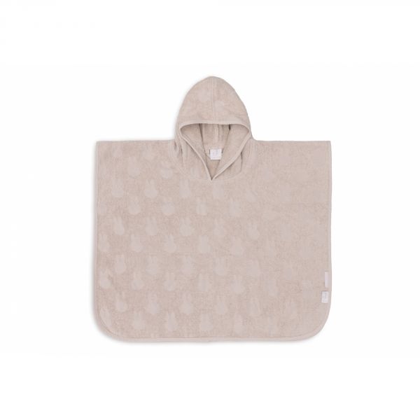 Poncho de bain éponge Miffy Jacquard Nougat