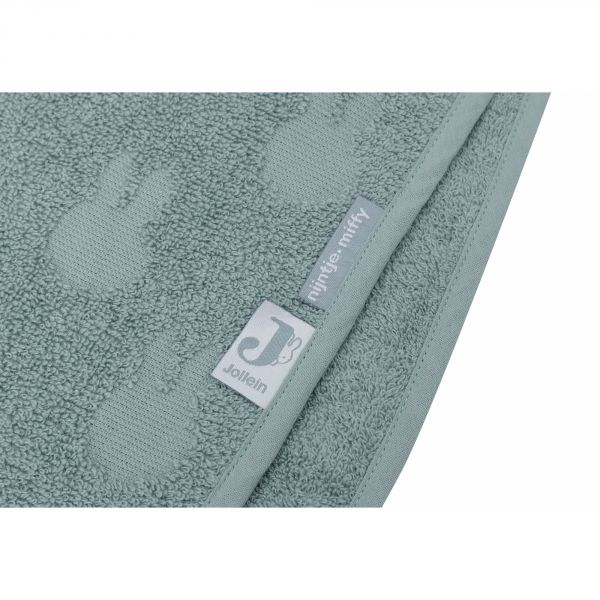 Poncho de bain éponge Miffy Jacquard Sea Green