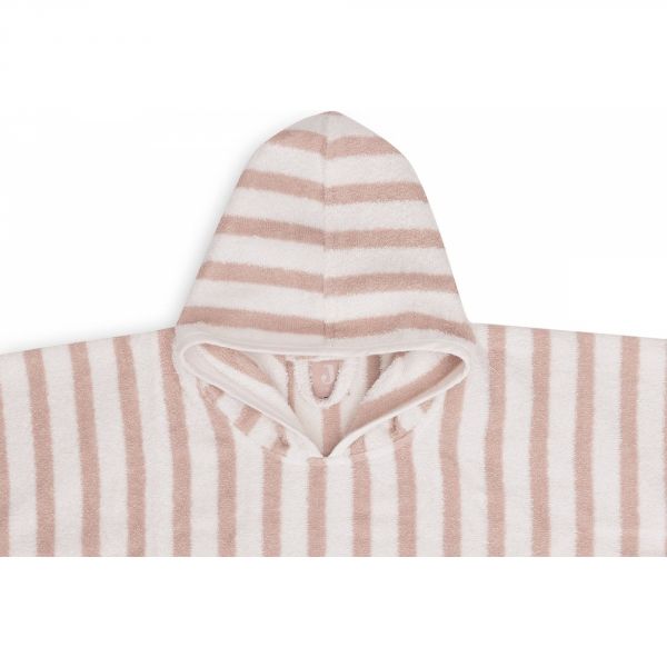 Poncho de bain éponge Stripe Wild Rose