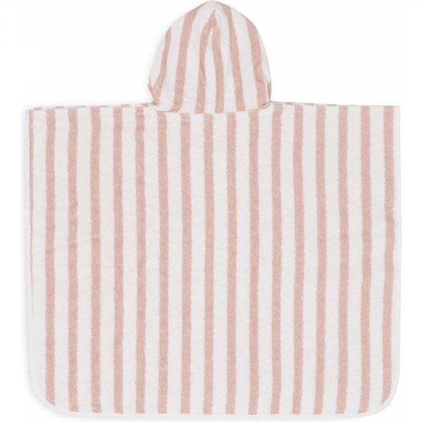 Poncho de bain éponge Stripe Wild Rose