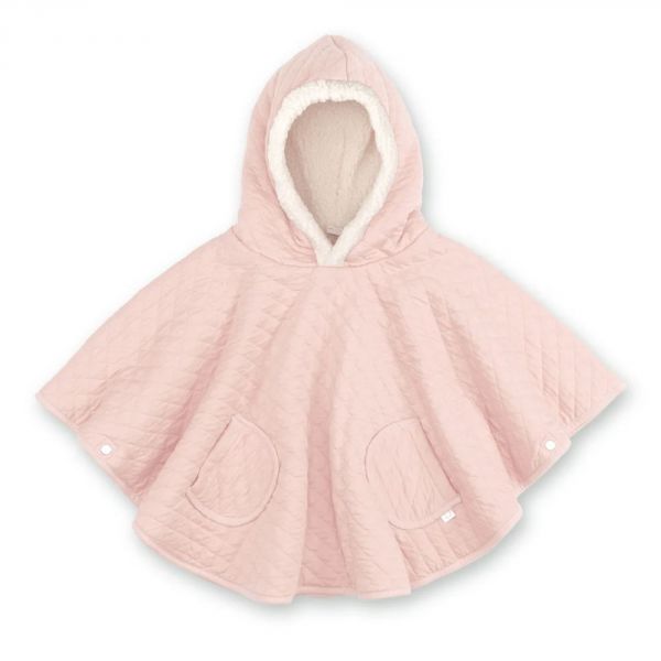 Poncho chaud de voyage Pady quilted Blush