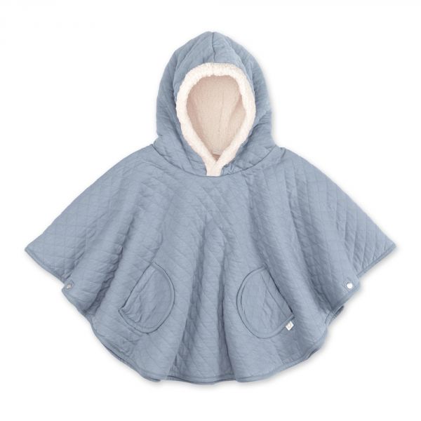 Poncho chaud de voyage Pady quilted Stone