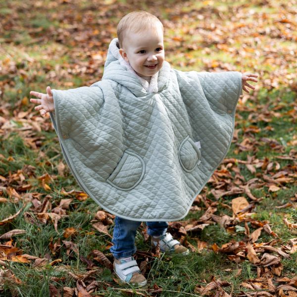 Poncho chaud de voyage Pady quilted Lunar