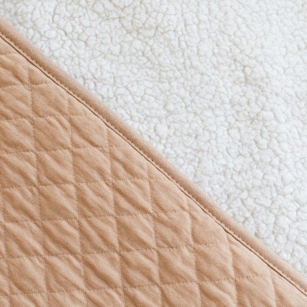 Poncho chaud de voyage Pady quilted Beige