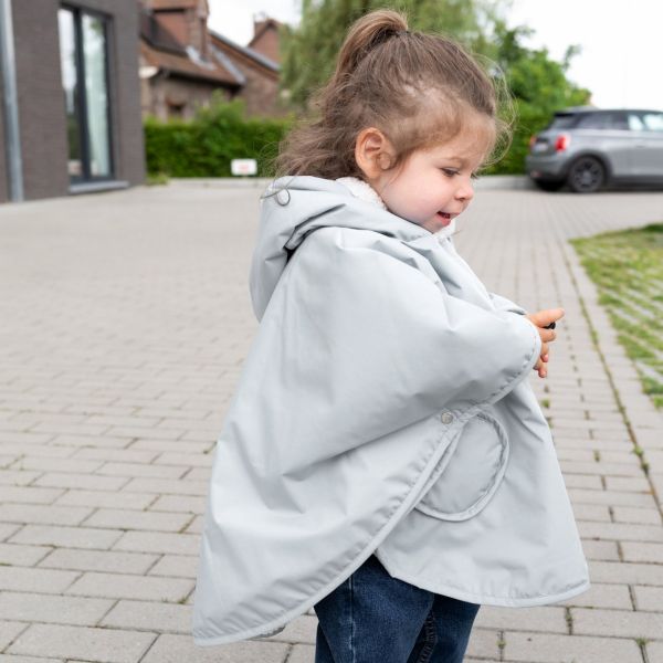 Poncho chaud de voyage imperméable plum