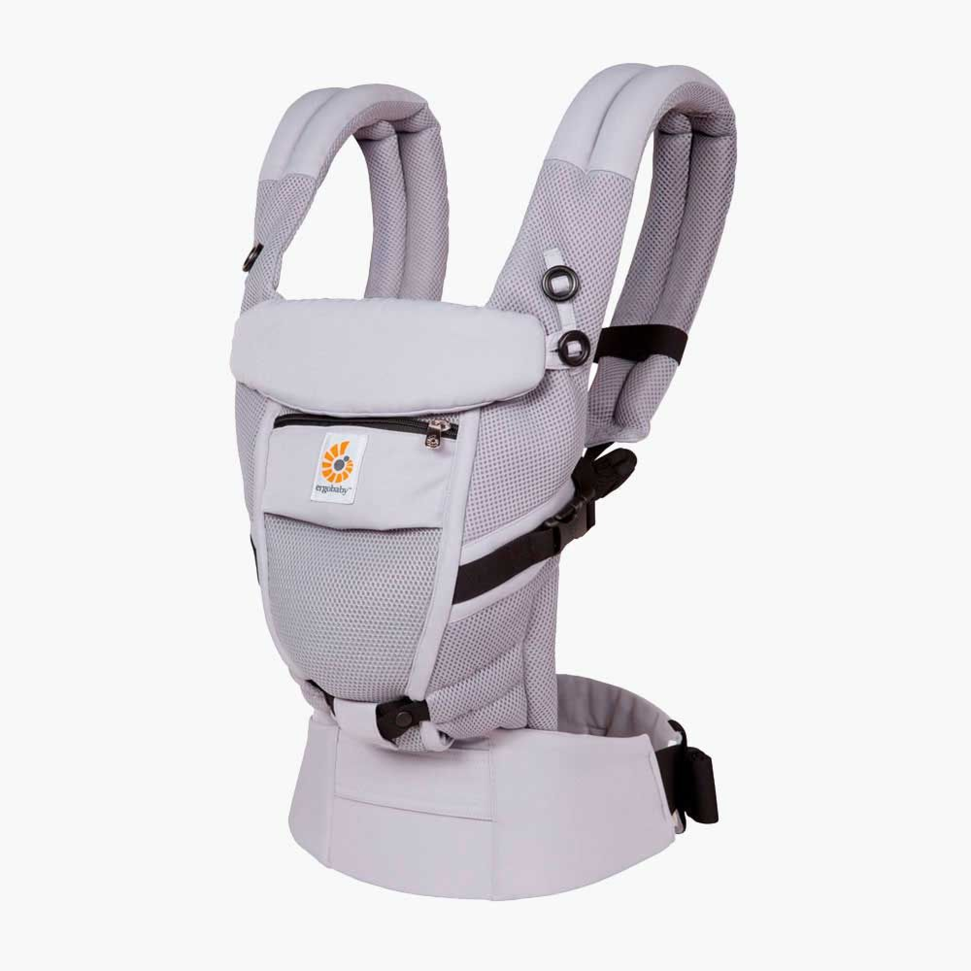 Ergobaby Porte Bebe Adapt Cool Air Mesh Gris Lilas Made In Bebe