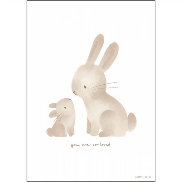 Poster A3 - Baby Bunny