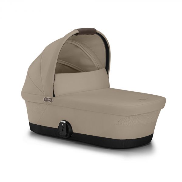 Poussette duo e-Gazelle S Almond Beige + Nacelle S