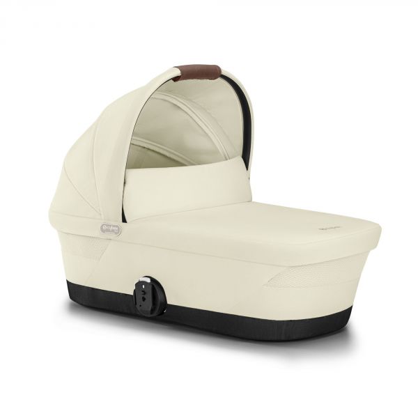 Poussette duo e-Gazelle S Seashell Beige + Nacelle S