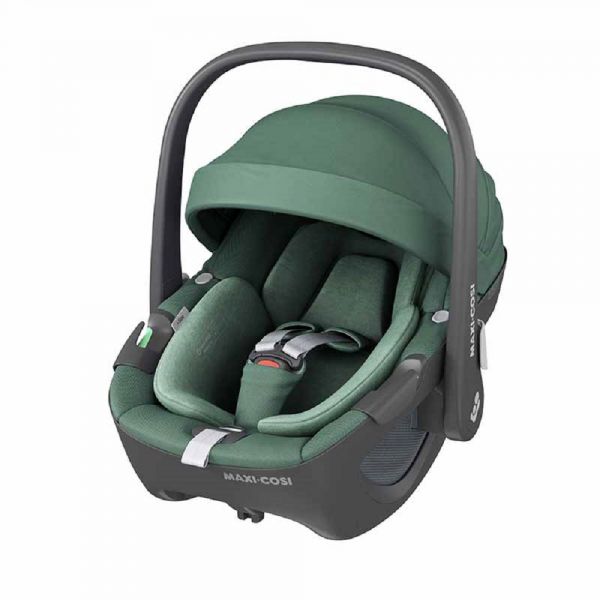 Poussette duo Leona² + siège auto Pebble 360 Twillic Green