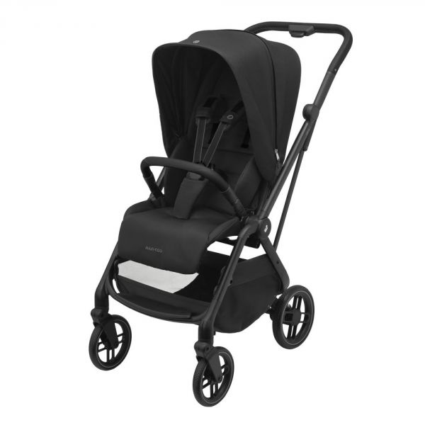 Poussette duo Leona² + siège auto Cabriofix i-Size Twillic Black