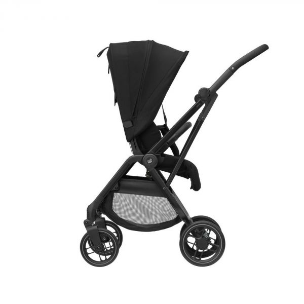 Poussette duo Leona² + siège auto Cabriofix i-Size Twillic Black