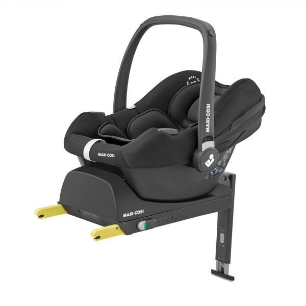 Poussette duo Leona² + siège auto Cabriofix i-Size Twillic Black