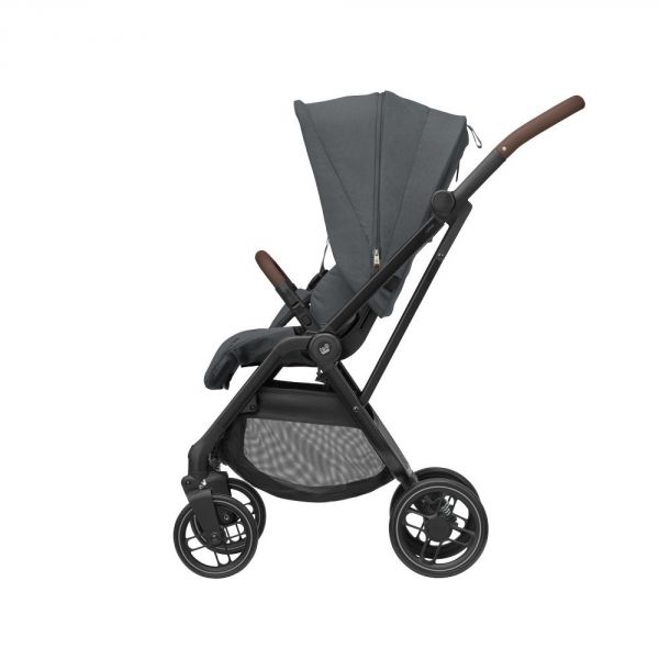 Poussette duo Leona² + siège auto Cabriofix i-Size Twillic Graphite