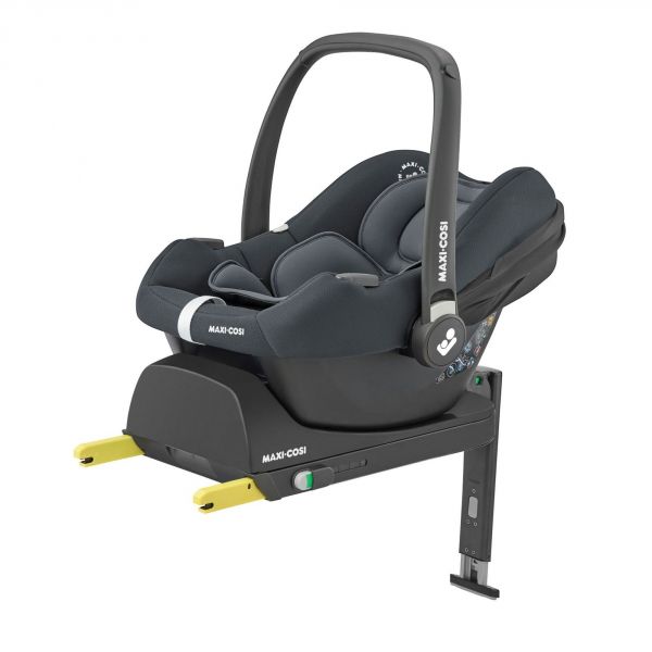 Poussette duo Leona² + siège auto Cabriofix i-Size Twillic Graphite