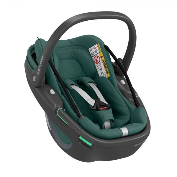 Poussette duo Leona² + Siège auto Coral 360 I-Size Twillic Green