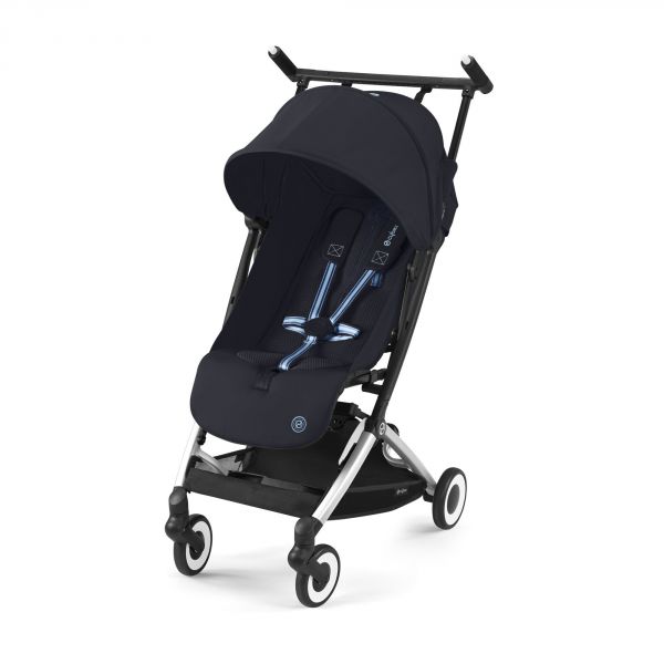 Poussette duo Libelle Dark blue + Siège auto Aton B2 i-Size