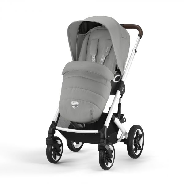 Poussette duo Talos S Lux 2 Stone Grey + Siège auto Aton B2 i-Size