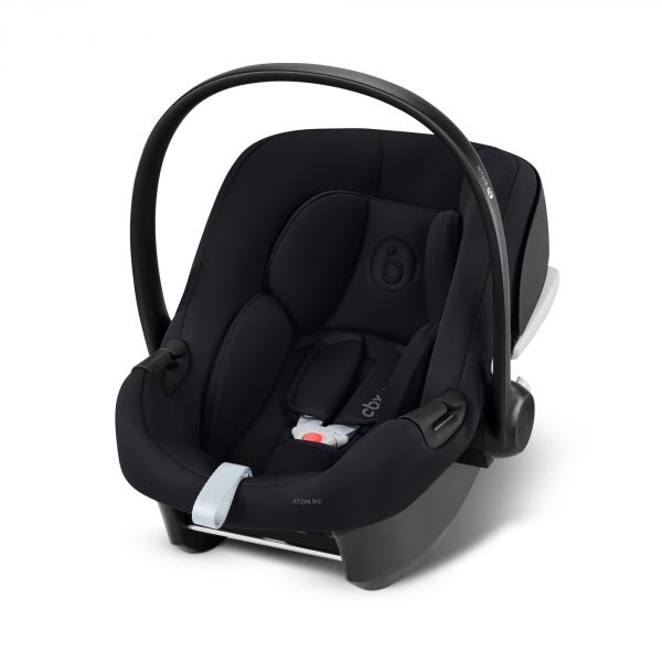 Poussette duo YOYO 3 pack 6+ et siège auto Aton B2 Black - Chassis noir - Bleu Air France