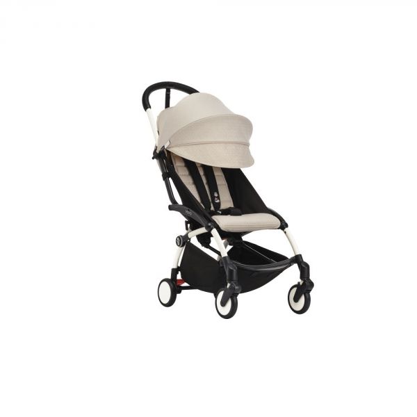 Poussette duo YOYO 3 - Châssis blanc Pack 6+ et siège auto car seat by BeSafe Bonpoint