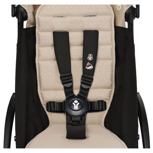 Poussette duo YOYO 3 - Châssis blanc Pack 6+ et siège auto car seat by BeSafe Bonpoint