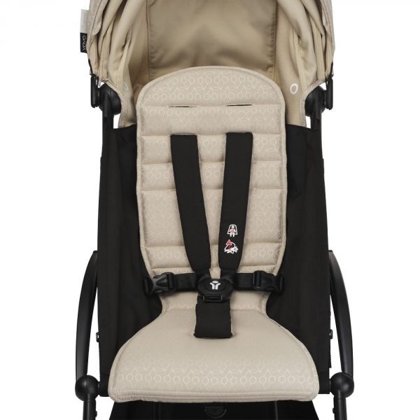 Poussette duo YOYO 3 - Châssis blanc Pack 6+ et siège auto car seat by BeSafe Bonpoint