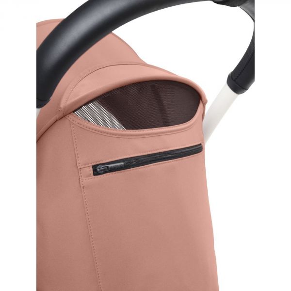 Poussette duo YOYO 3 - Châssis blanc Pack 6+ et siège auto car seat by BeSafe Ginger