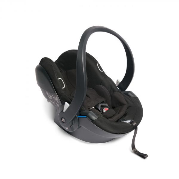 Poussette duo YOYO 3 - Châssis noir Pack 6+ et siège auto car seat by BeSafe Bleu Air France