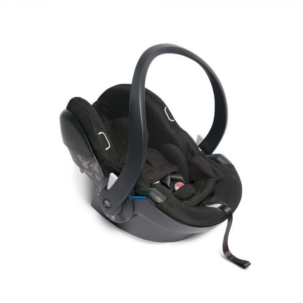 Poussette duo YOYO 3 - Châssis noir Pack 6+ et siège auto car seat by BeSafe Bonpoint