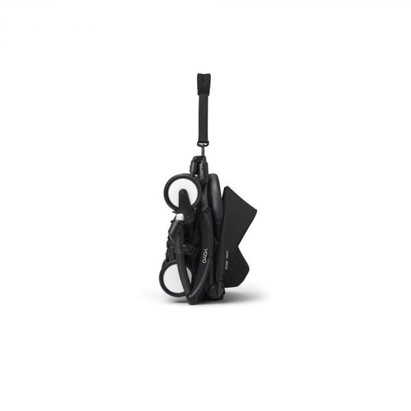 Poussette duo YOYO 3 - Châssis noir Pack 6+ et siège auto car seat by BeSafe Noir