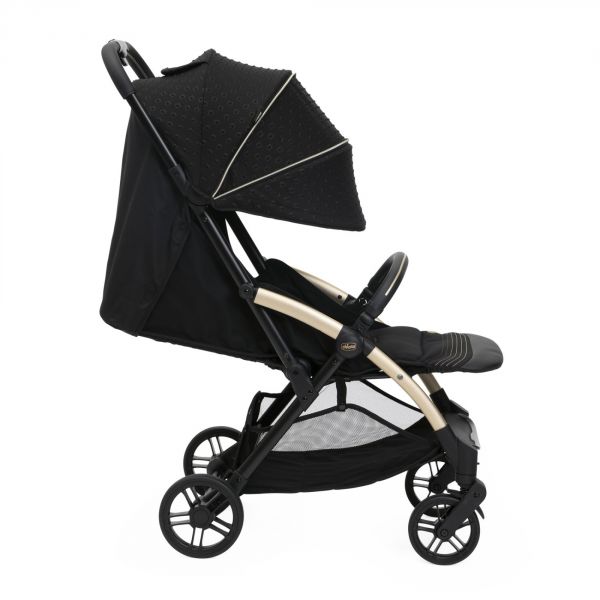 Poussette duo Goody Xplus - Black re_lux + Siège auto First Seat Recline i-Size Black satin