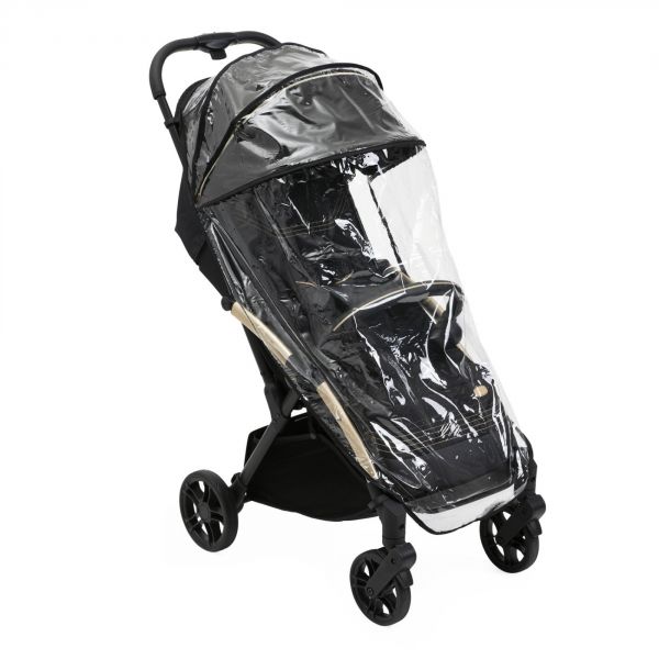 Poussette duo Goody Xplus - Black re_lux + Siège auto First Seat Recline i-Size Black satin