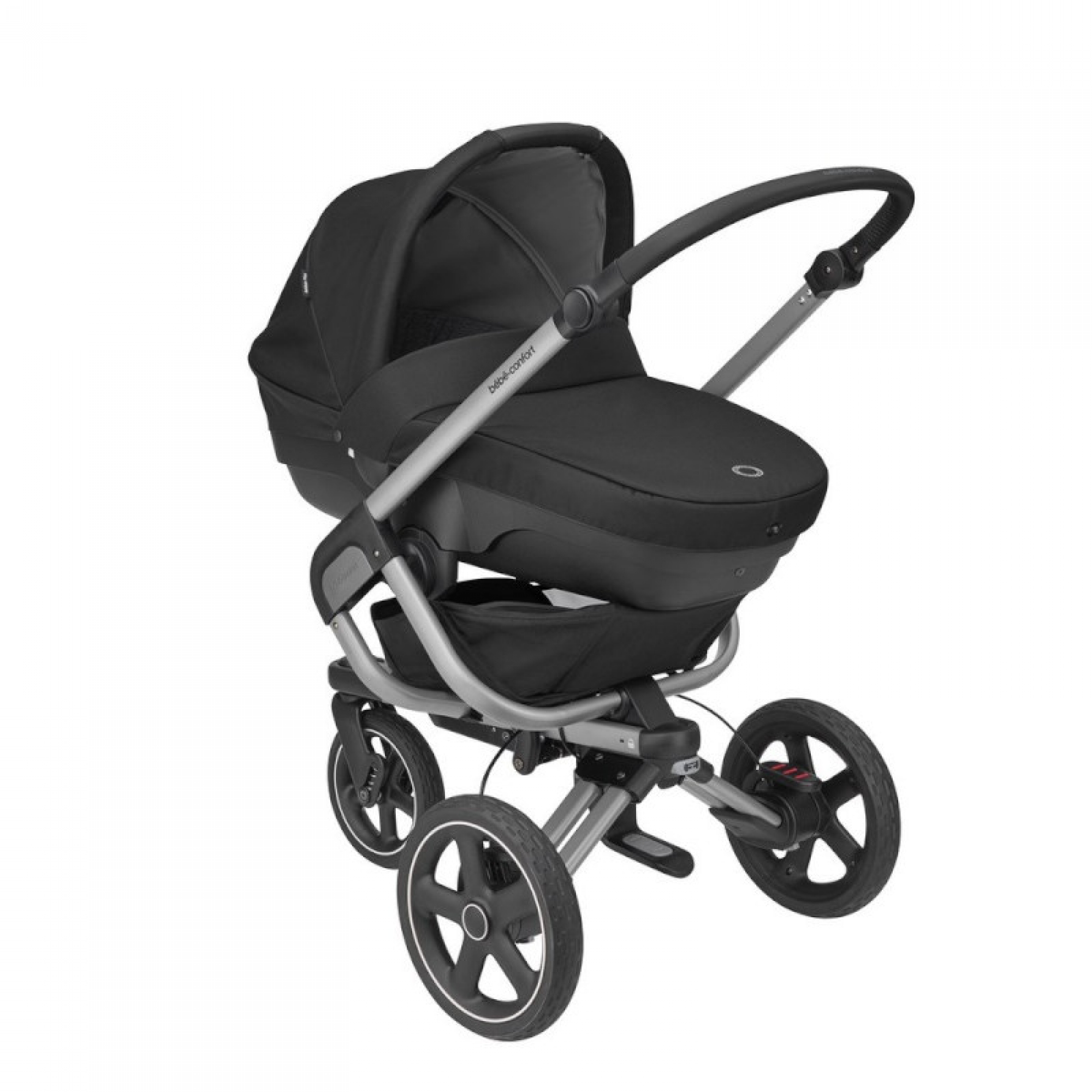 Bebe Confort Poussette Nova 3 Roues Essential Black Made In Bebe