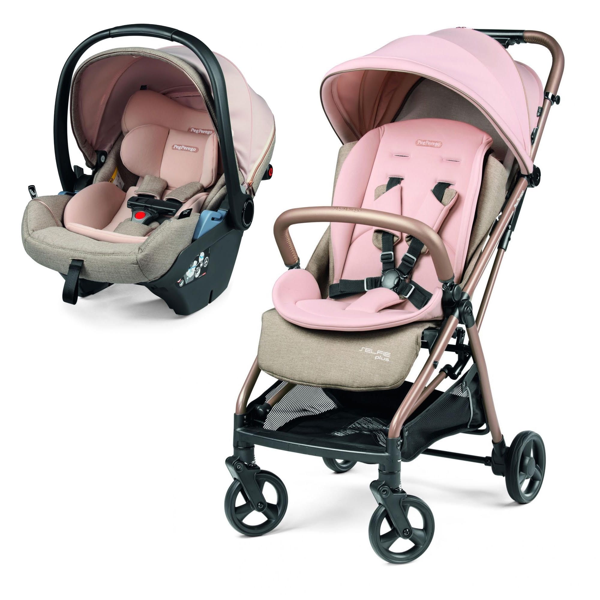 Poussette trio peg perego rose online